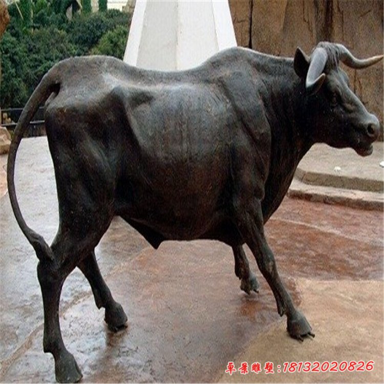 銅雕廣場華爾街牛雕塑
